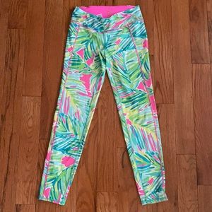 Lilly Pulitzer luxletic tropical storm leggings
